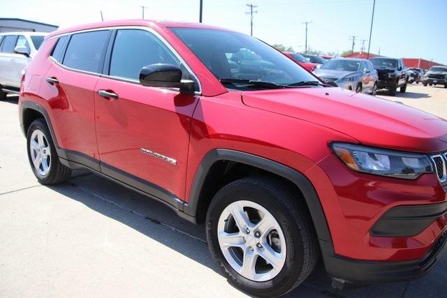 used 2023 Jeep Compass car, priced at $20,500
