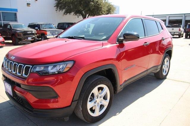 used 2023 Jeep Compass car, priced at $20,500
