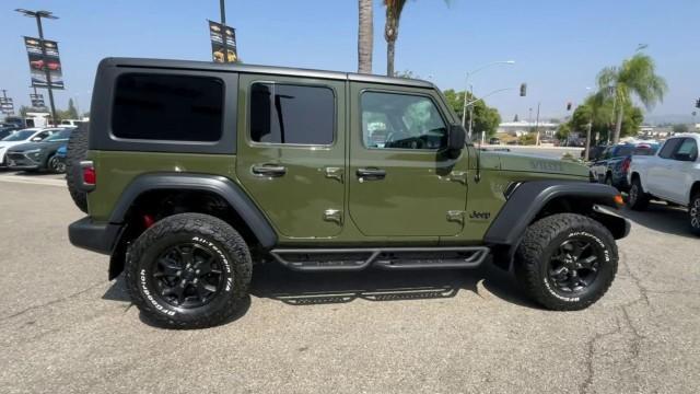 used 2021 Jeep Wrangler Unlimited car, priced at $24,995