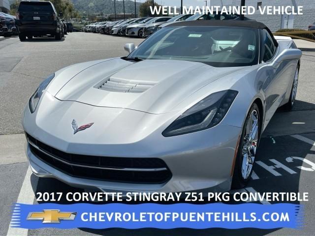 used 2017 Chevrolet Corvette car, priced at $46,995