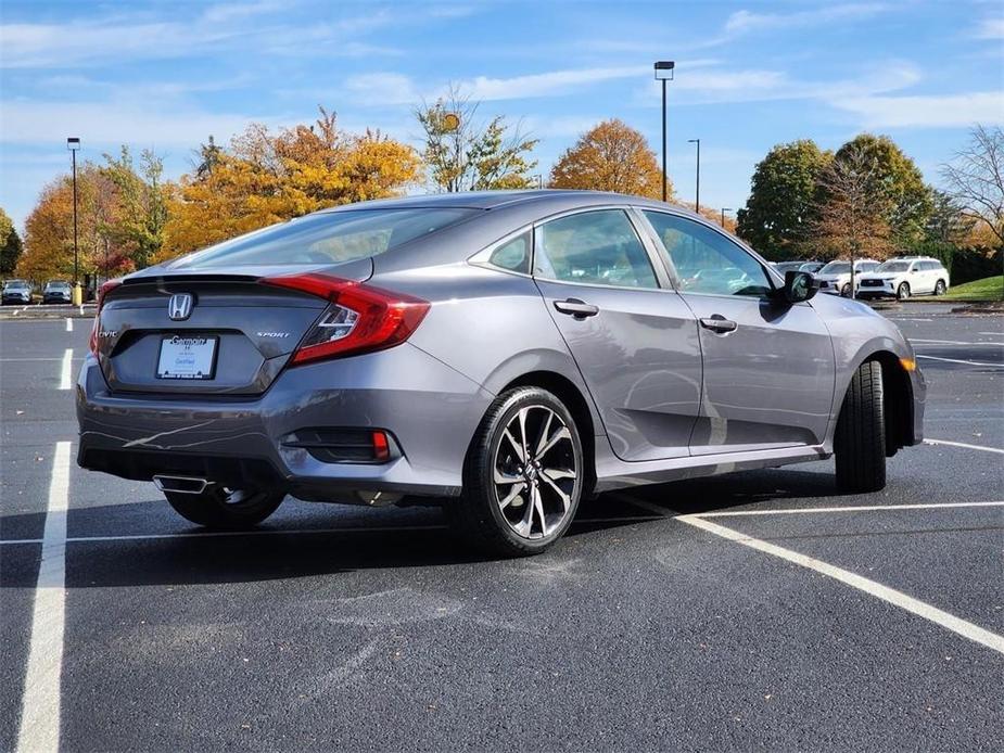 used 2019 Honda Civic car, priced at $19,995