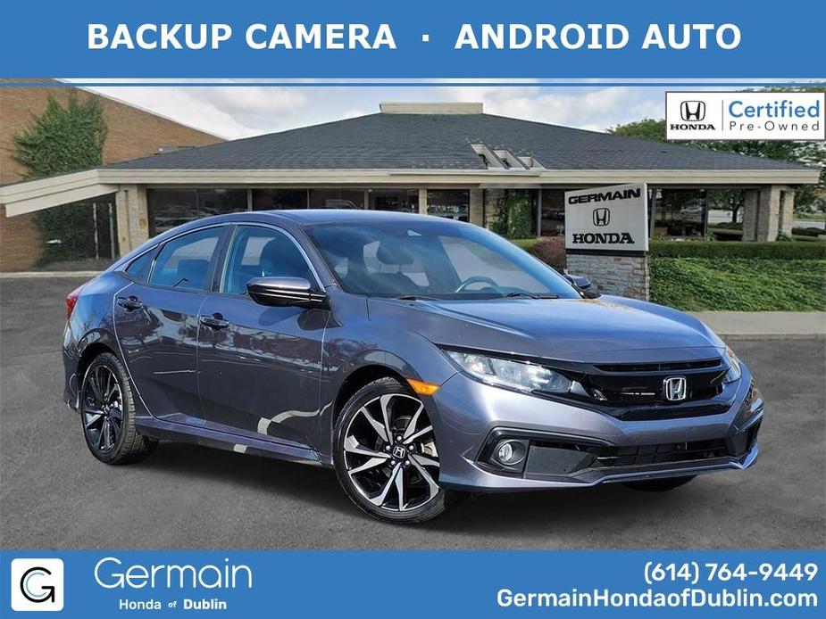 used 2019 Honda Civic car, priced at $19,995