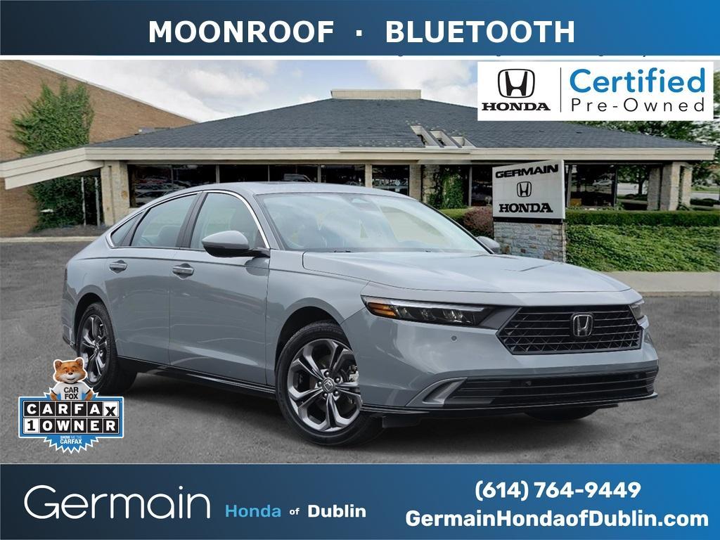 used 2024 Honda Accord Hybrid car, priced at $27,997