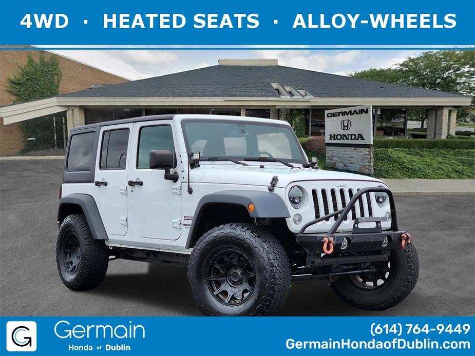 used 2017 Jeep Wrangler Unlimited car, priced at $22,727