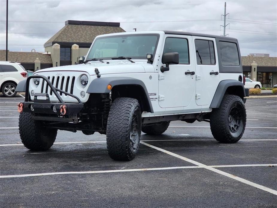 used 2017 Jeep Wrangler Unlimited car, priced at $22,727