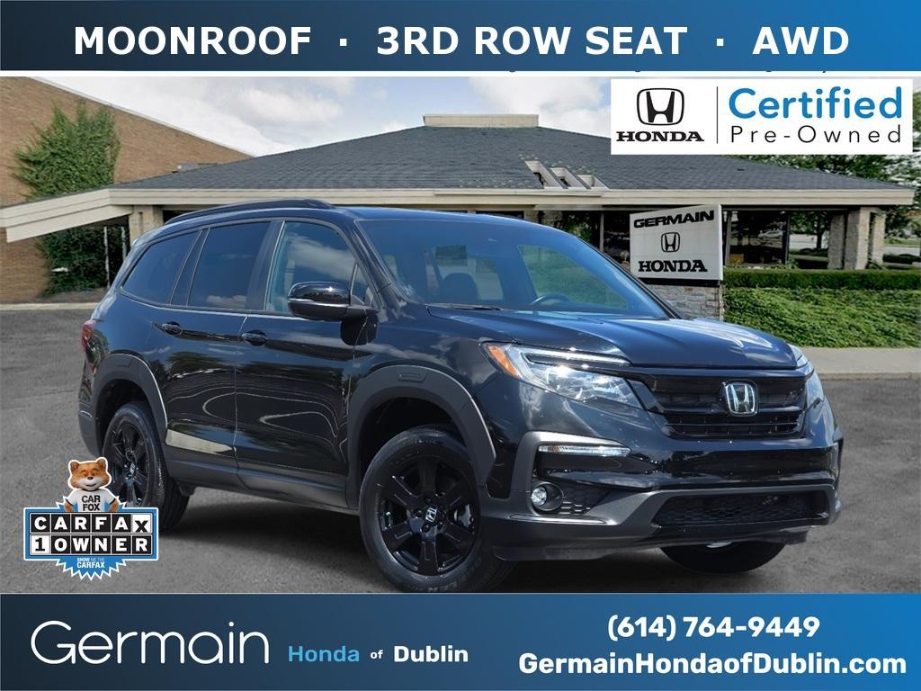 used 2022 Honda Pilot car, priced at $34,997