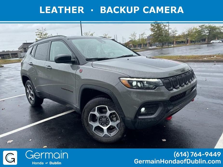 used 2022 Jeep Compass car, priced at $24,447