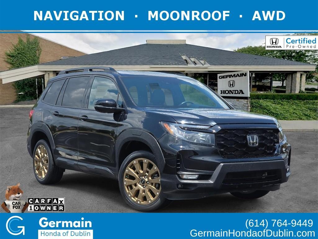 used 2022 Honda Passport car, priced at $35,197