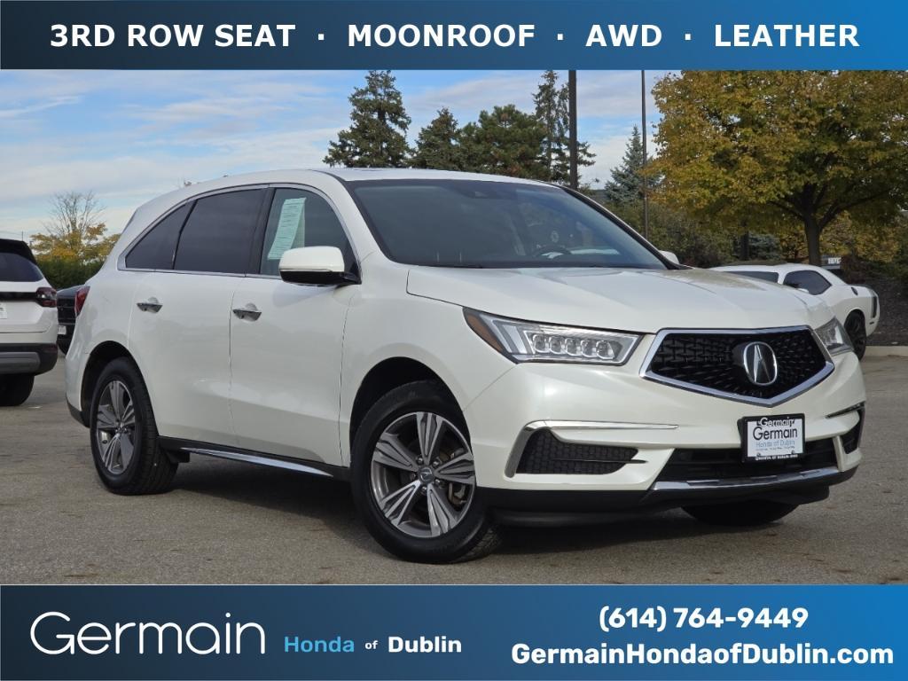 used 2019 Acura MDX car, priced at $20,997