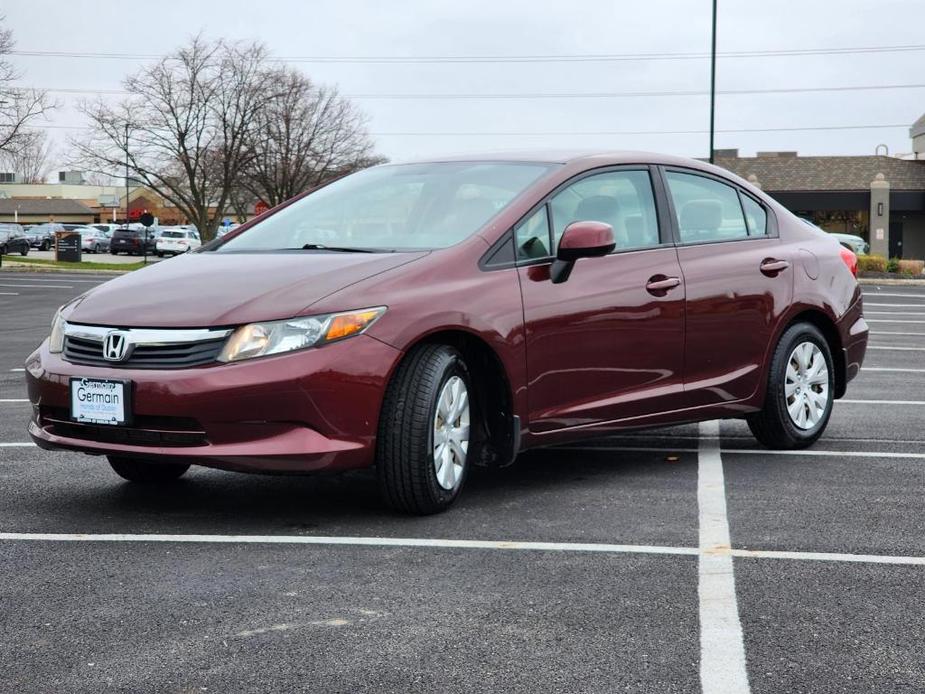 used 2012 Honda Civic car, priced at $9,497