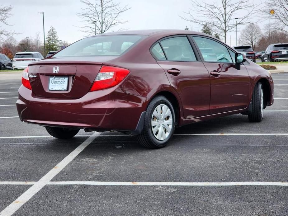 used 2012 Honda Civic car, priced at $9,497