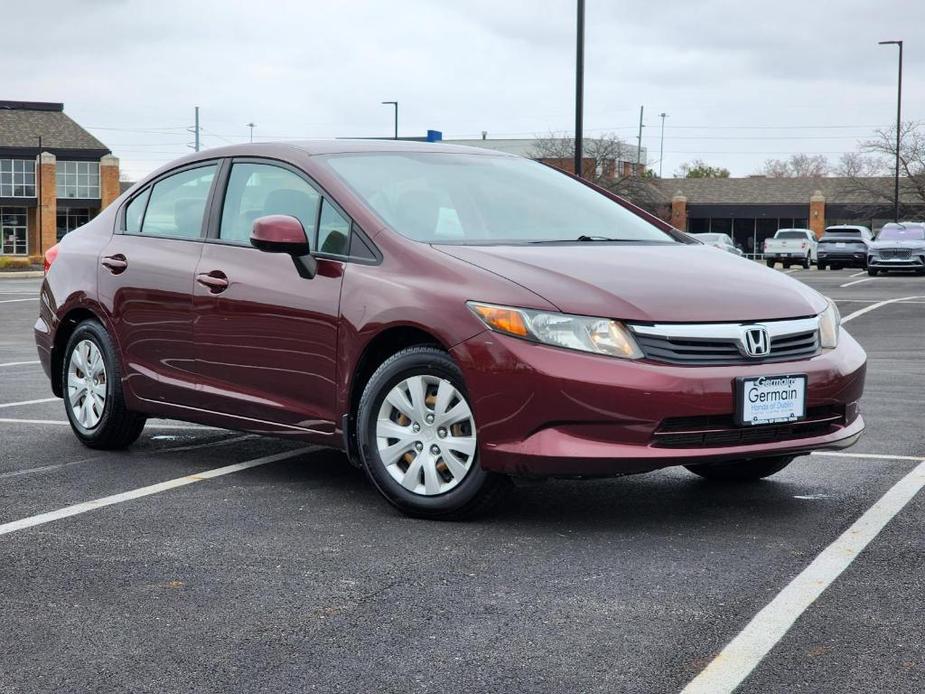 used 2012 Honda Civic car, priced at $9,497