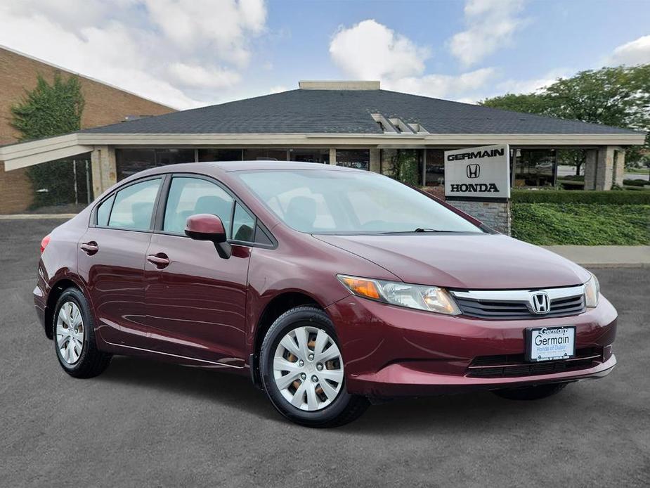 used 2012 Honda Civic car, priced at $9,000