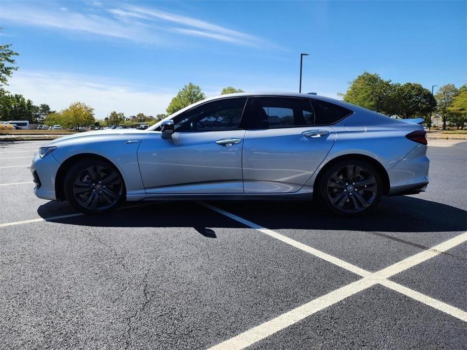 used 2021 Acura TLX car, priced at $30,500