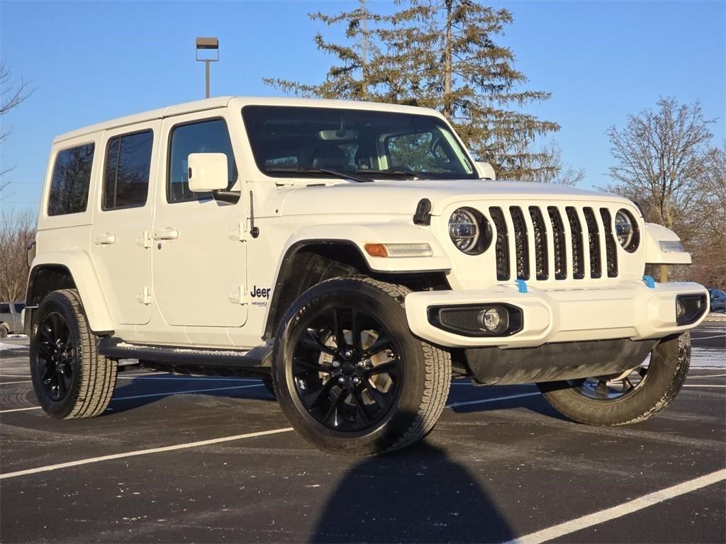 used 2021 Jeep Wrangler Unlimited 4xe car, priced at $30,000