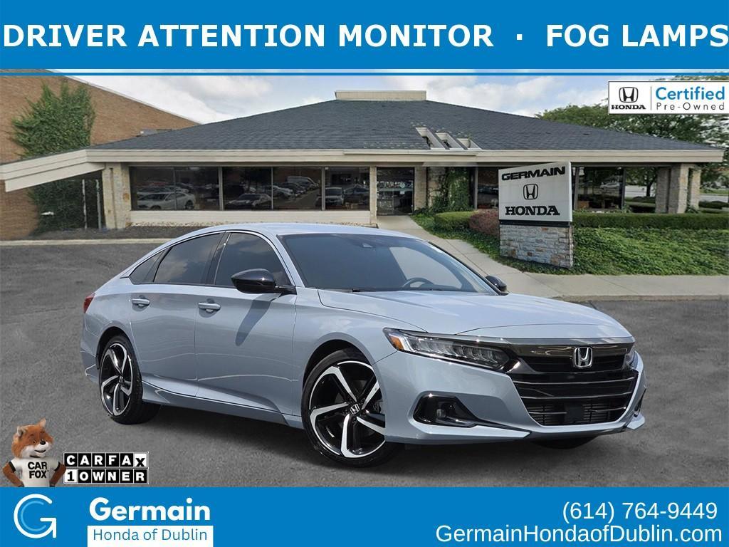 used 2022 Honda Accord car, priced at $27,557