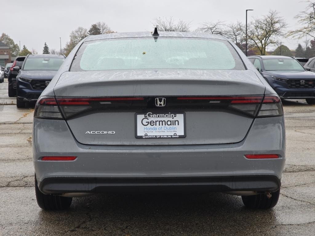 new 2025 Honda Accord car, priced at $32,110