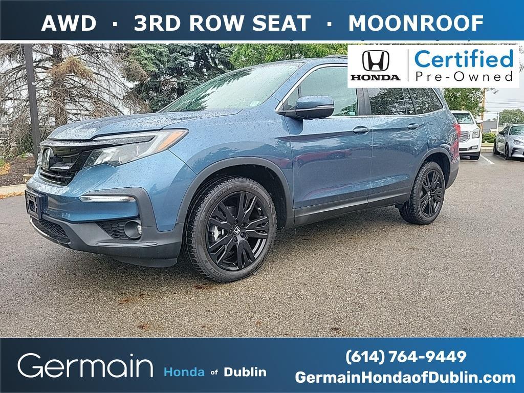 used 2021 Honda Pilot car, priced at $25,966