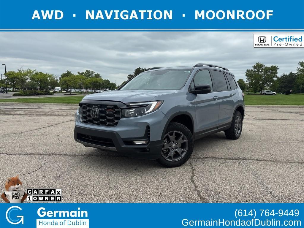 used 2024 Honda Passport car, priced at $40,000