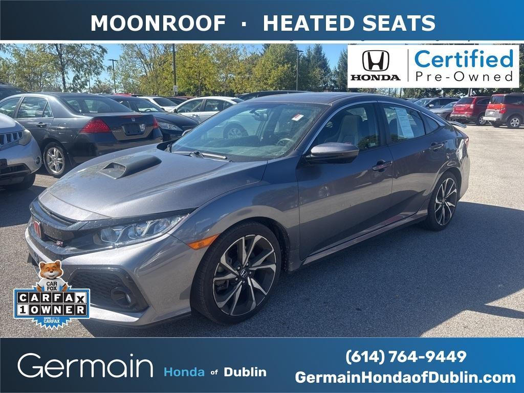 used 2019 Honda Civic Si car, priced at $20,997