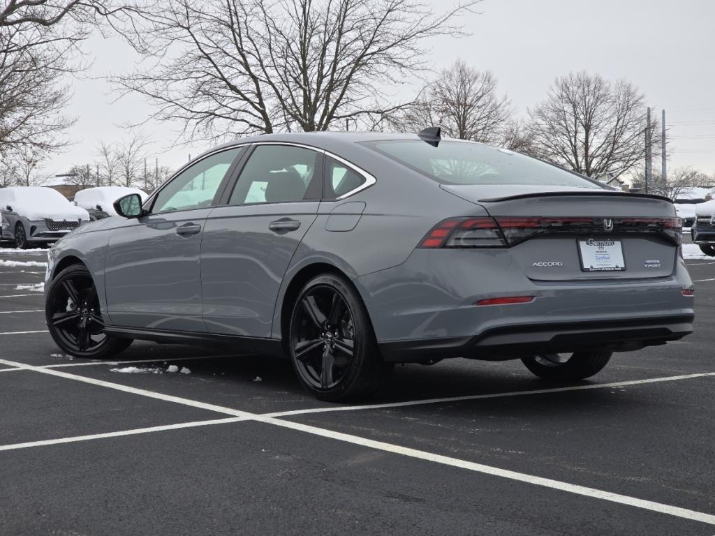 used 2025 Honda Accord Hybrid car, priced at $29,647