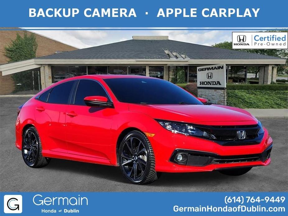 used 2020 Honda Civic car, priced at $15,747