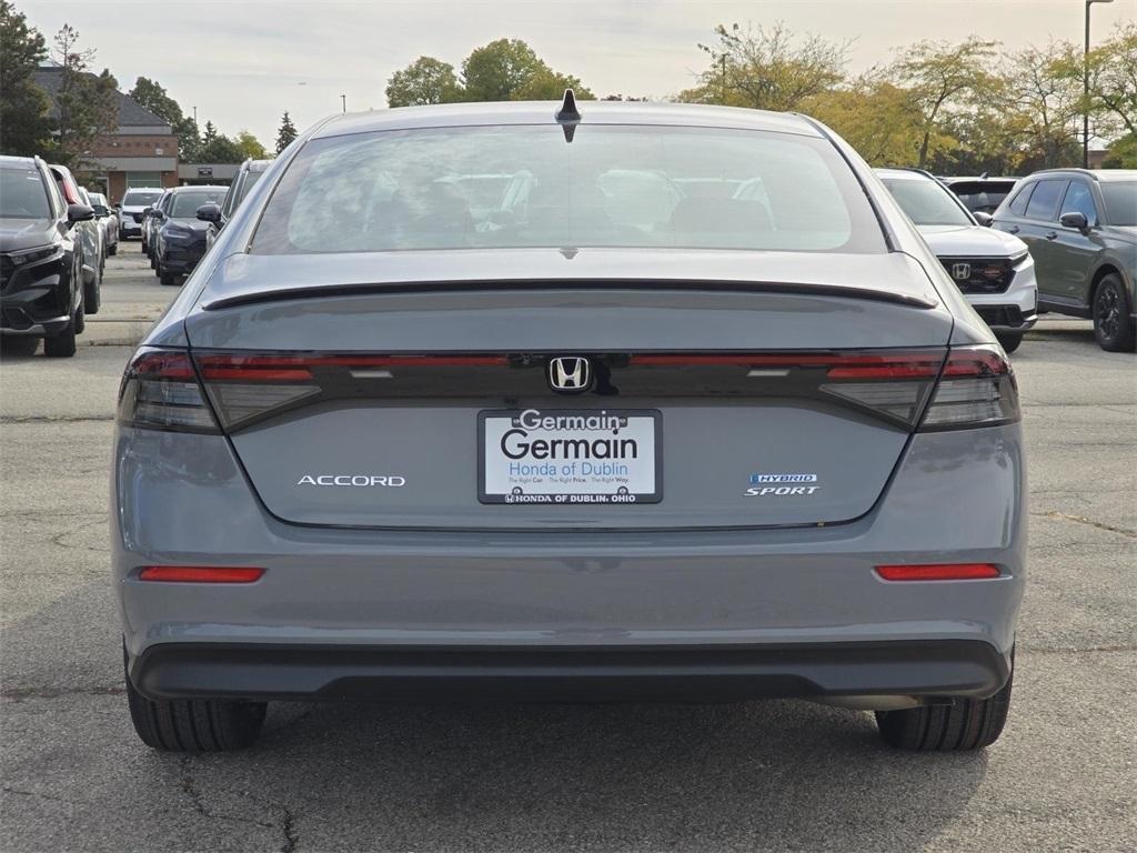 new 2025 Honda Accord Hybrid car, priced at $35,205
