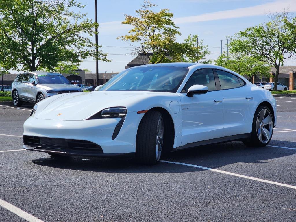 used 2021 Porsche Taycan car, priced at $55,337