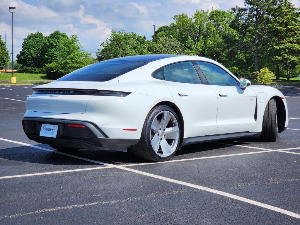 used 2021 Porsche Taycan car, priced at $55,337