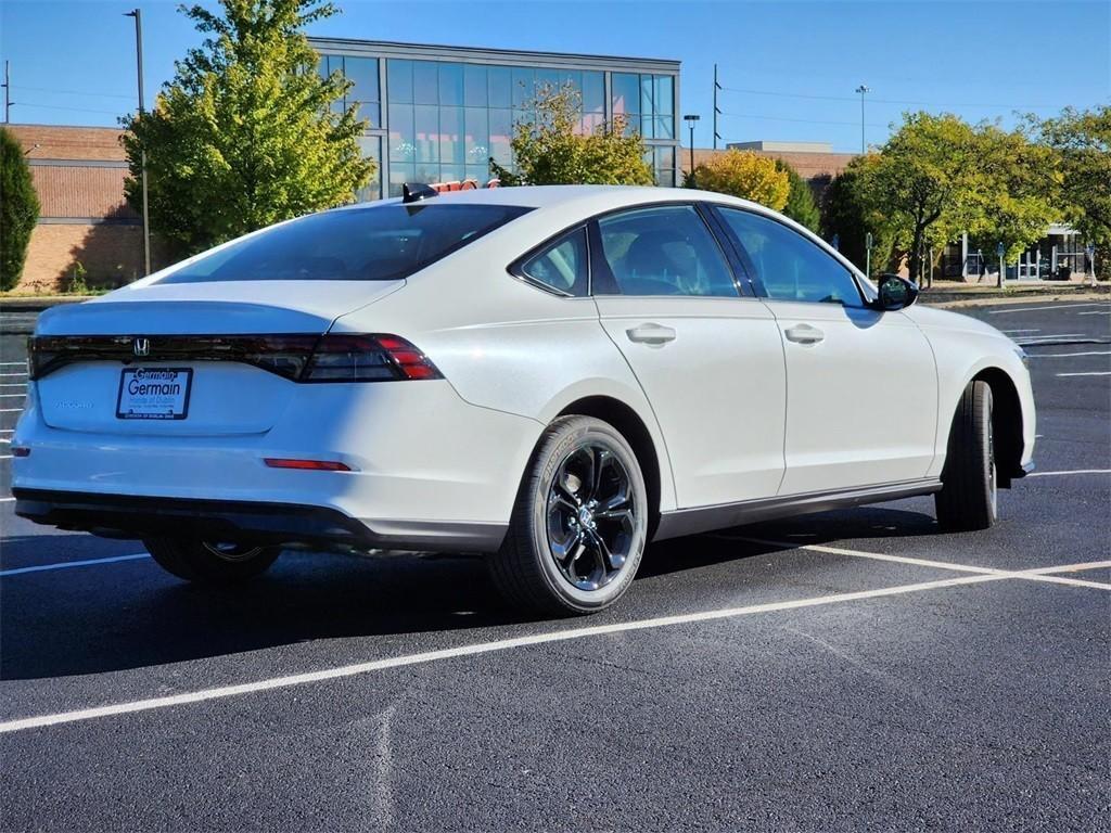 new 2025 Honda Accord car, priced at $32,110