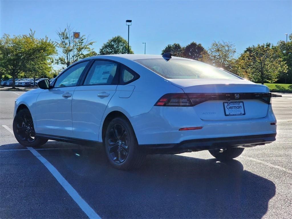 new 2025 Honda Accord car, priced at $32,110