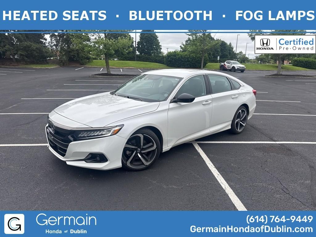 used 2021 Honda Accord car, priced at $22,897