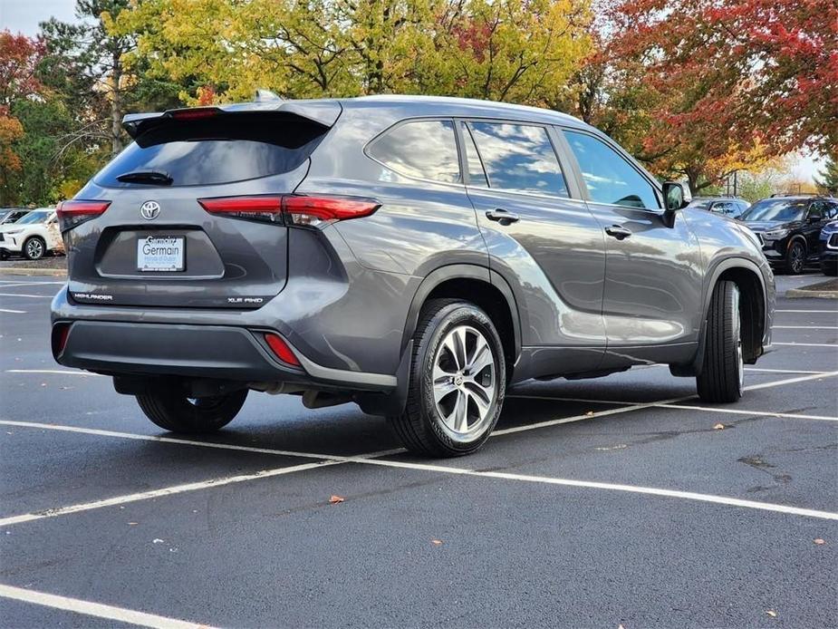 used 2023 Toyota Highlander car, priced at $38,000