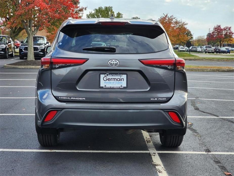 used 2023 Toyota Highlander car, priced at $38,000