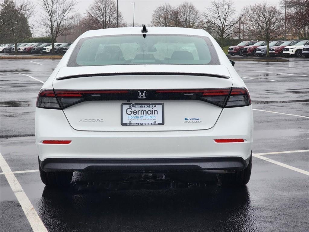 new 2025 Honda Accord Hybrid car, priced at $35,205