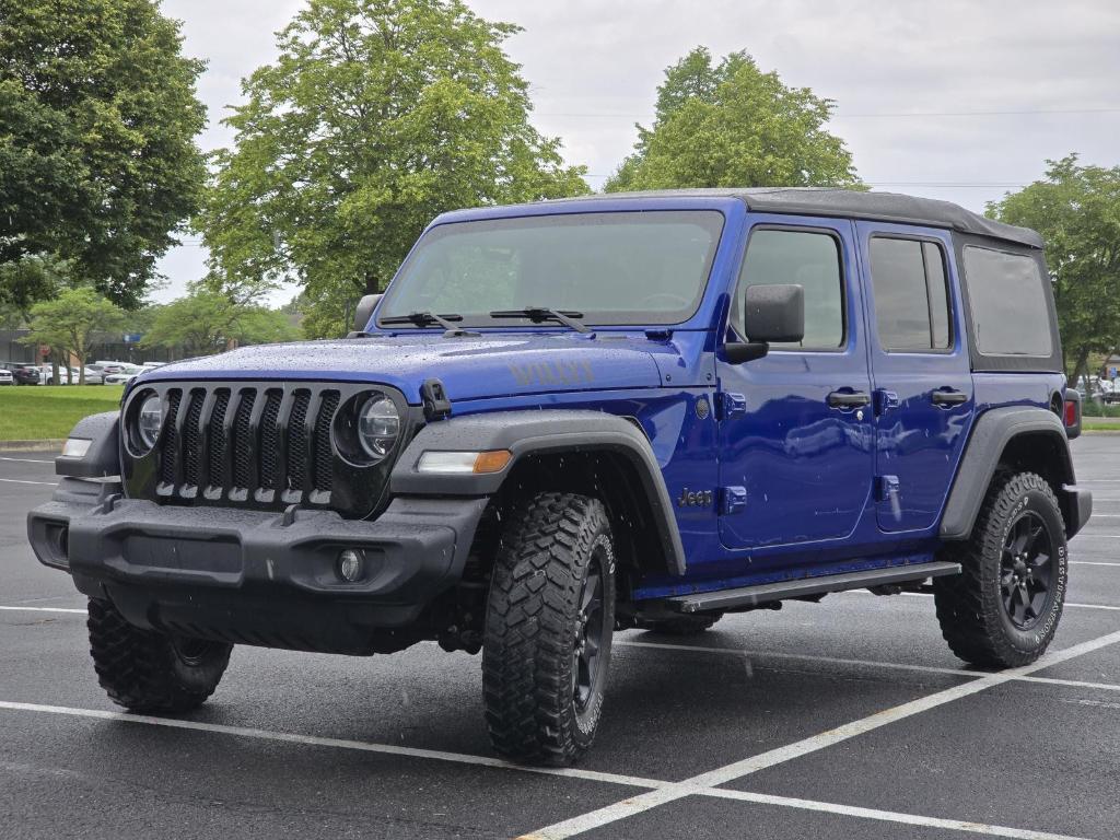 used 2020 Jeep Wrangler Unlimited car, priced at $28,757