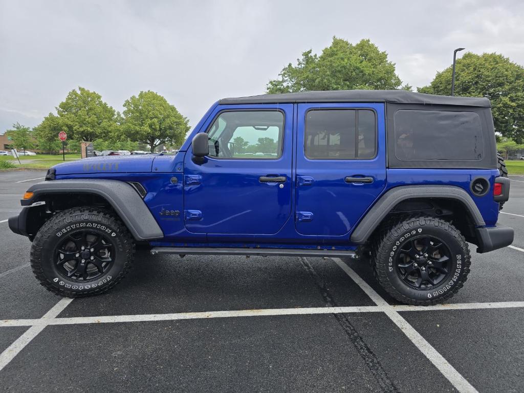 used 2020 Jeep Wrangler Unlimited car, priced at $28,757