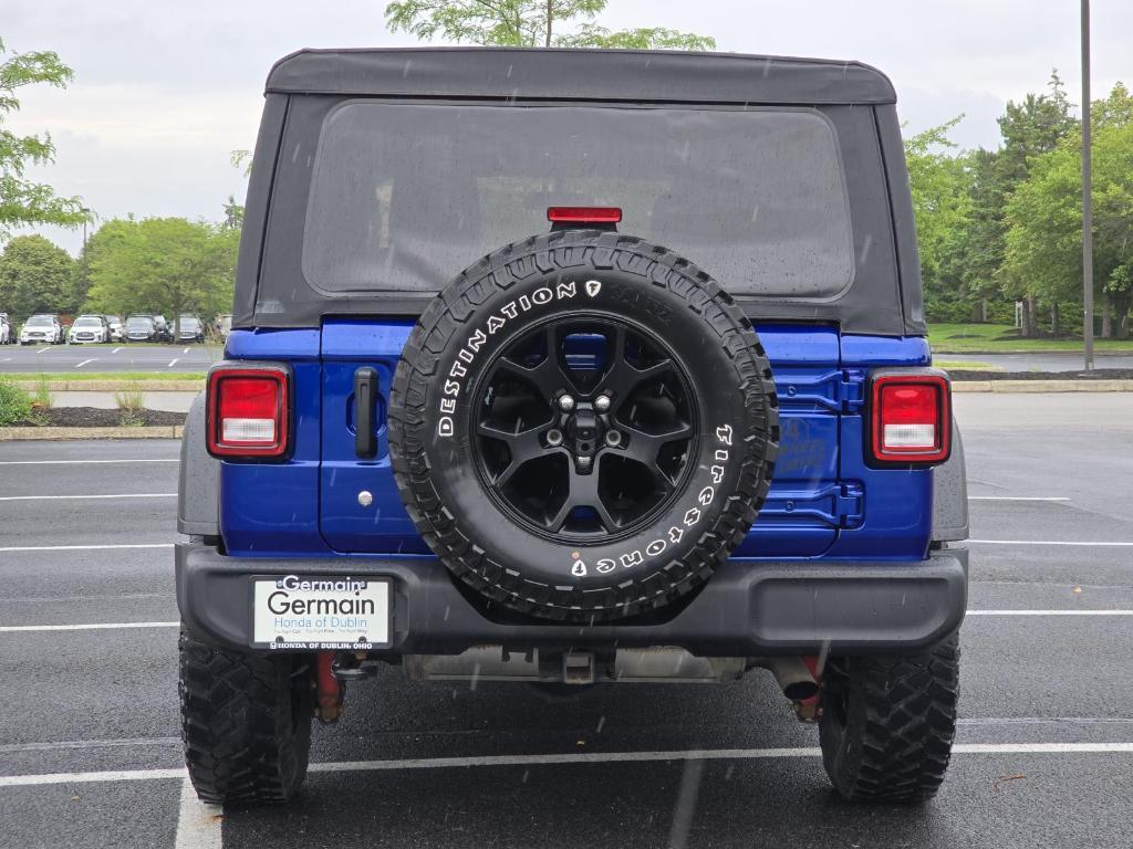 used 2020 Jeep Wrangler Unlimited car, priced at $28,757