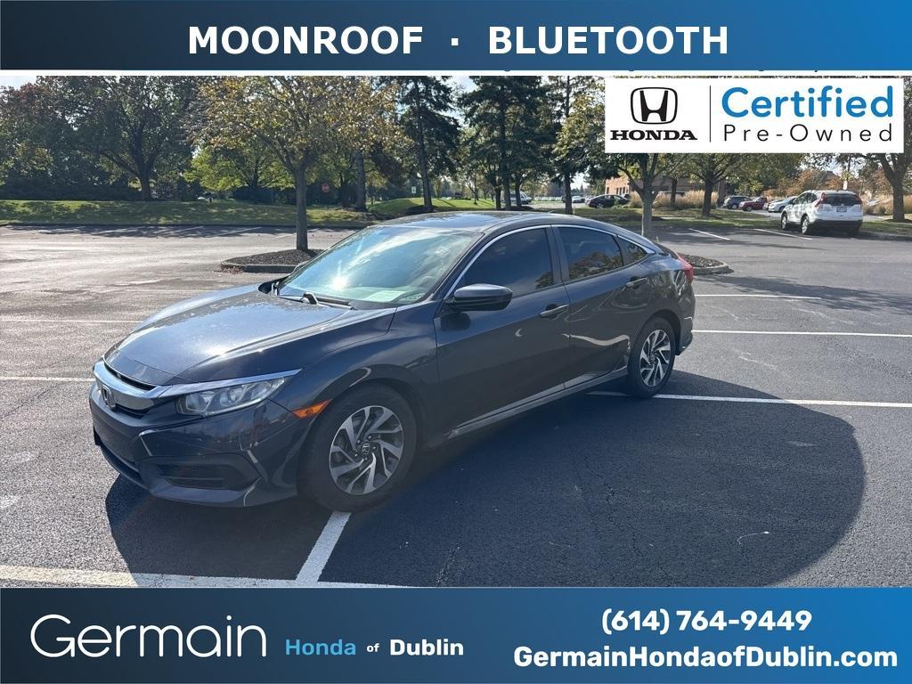 used 2017 Honda Civic car, priced at $14,500