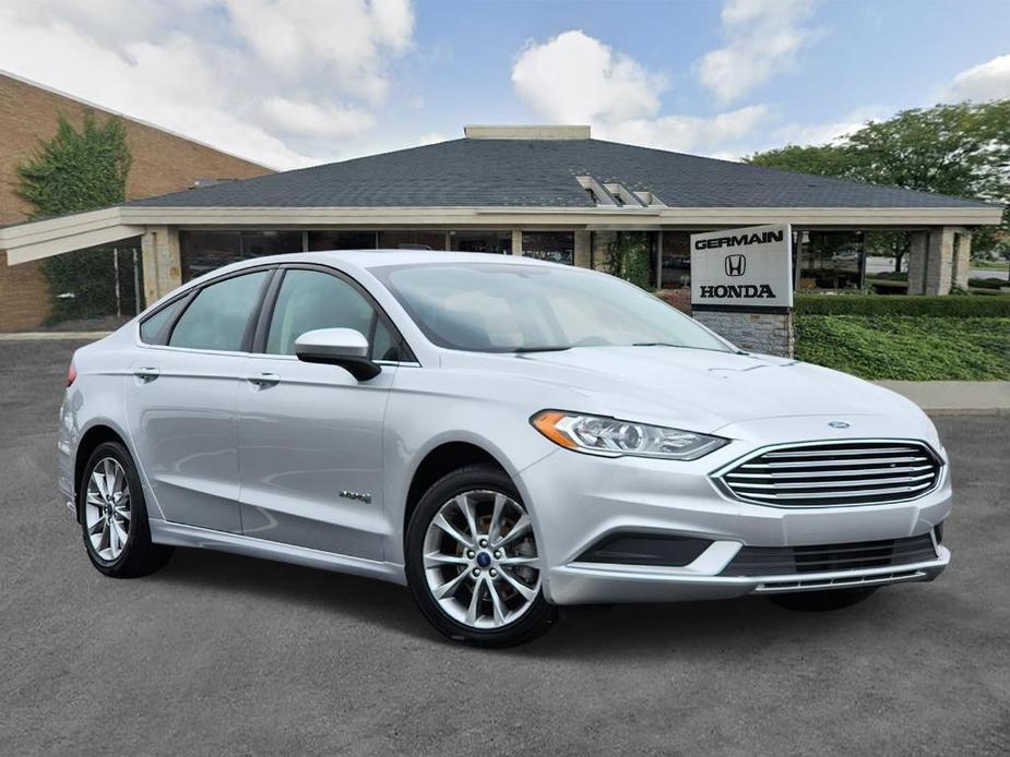 used 2017 Ford Fusion Hybrid car, priced at $10,000