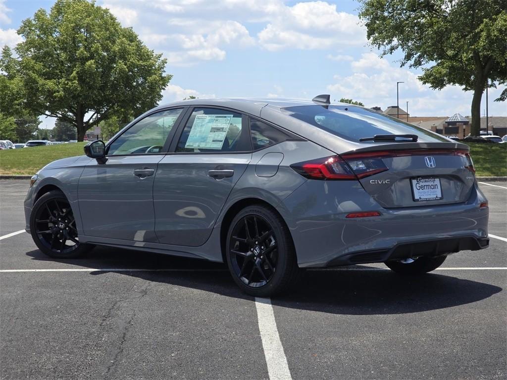 new 2025 Honda Civic car, priced at $29,055