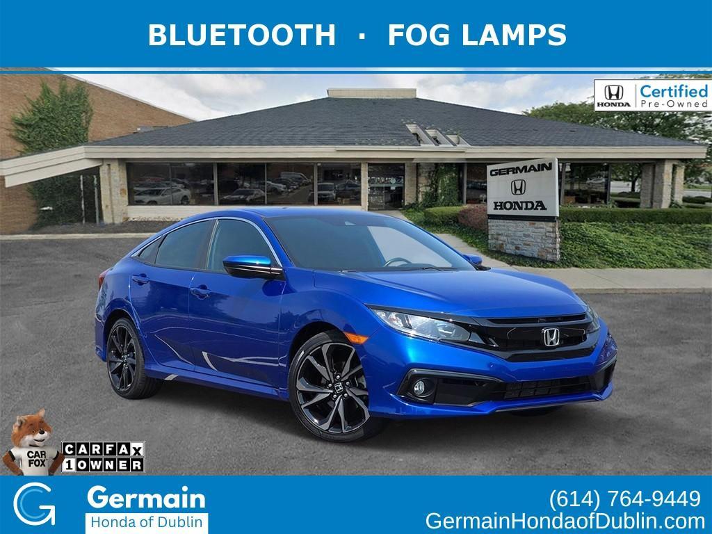 used 2020 Honda Civic car, priced at $22,747