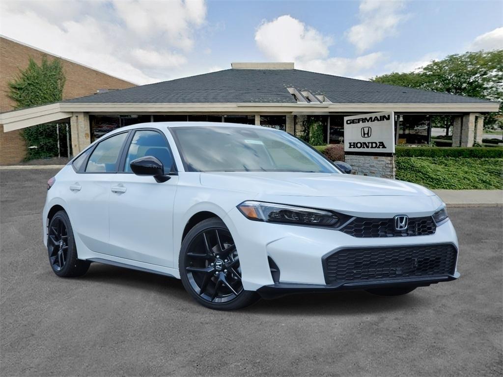 new 2025 Honda Civic car, priced at $29,055