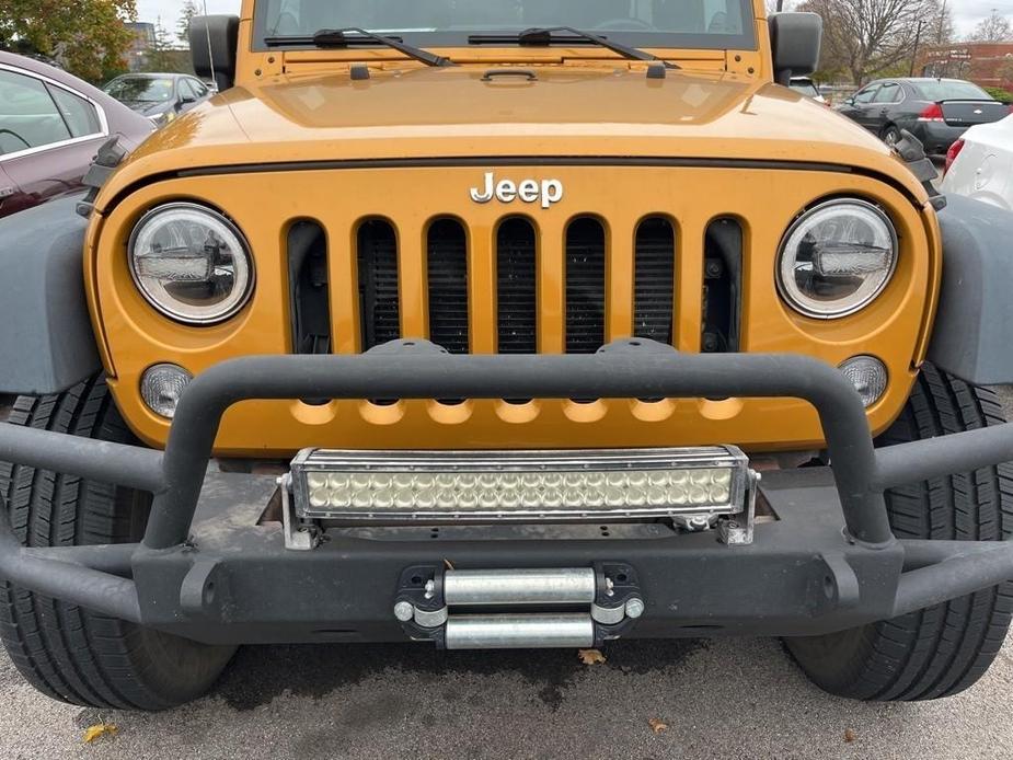 used 2014 Jeep Wrangler Unlimited car, priced at $19,500