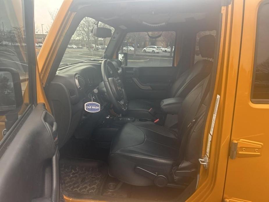 used 2014 Jeep Wrangler Unlimited car, priced at $19,500