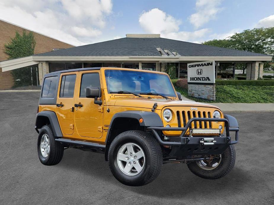 used 2014 Jeep Wrangler Unlimited car, priced at $19,000