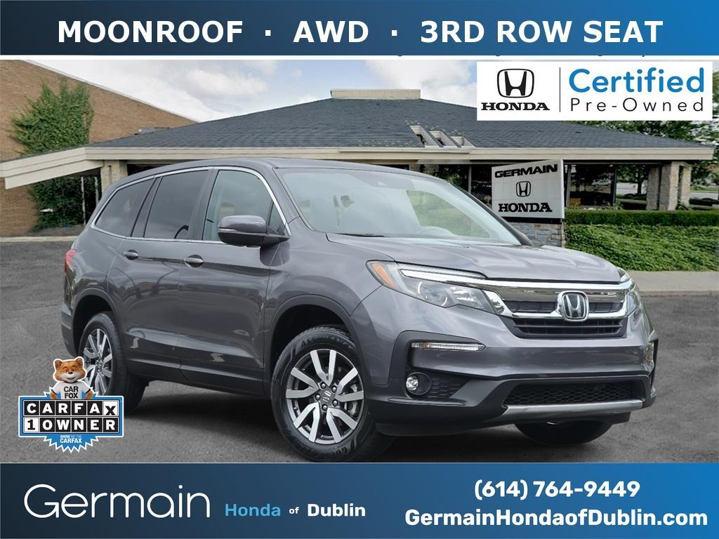 used 2021 Honda Pilot car, priced at $23,797