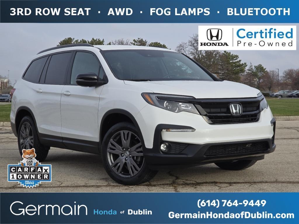 used 2022 Honda Pilot car, priced at $29,367