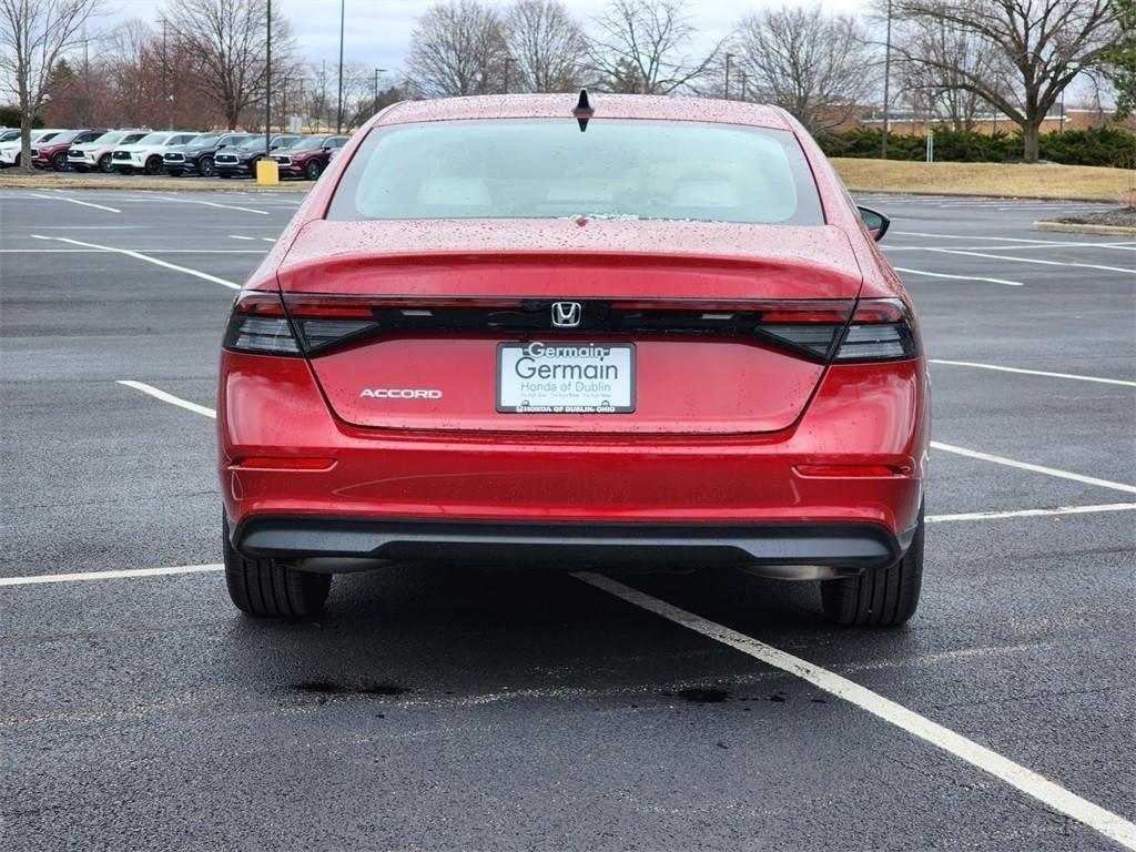 new 2025 Honda Accord car, priced at $32,165