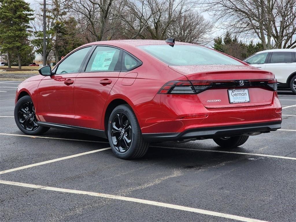 new 2025 Honda Accord car, priced at $32,165